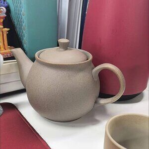 Neutral Ceramic Teapot for Daily Tea
